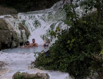 Bain en famille